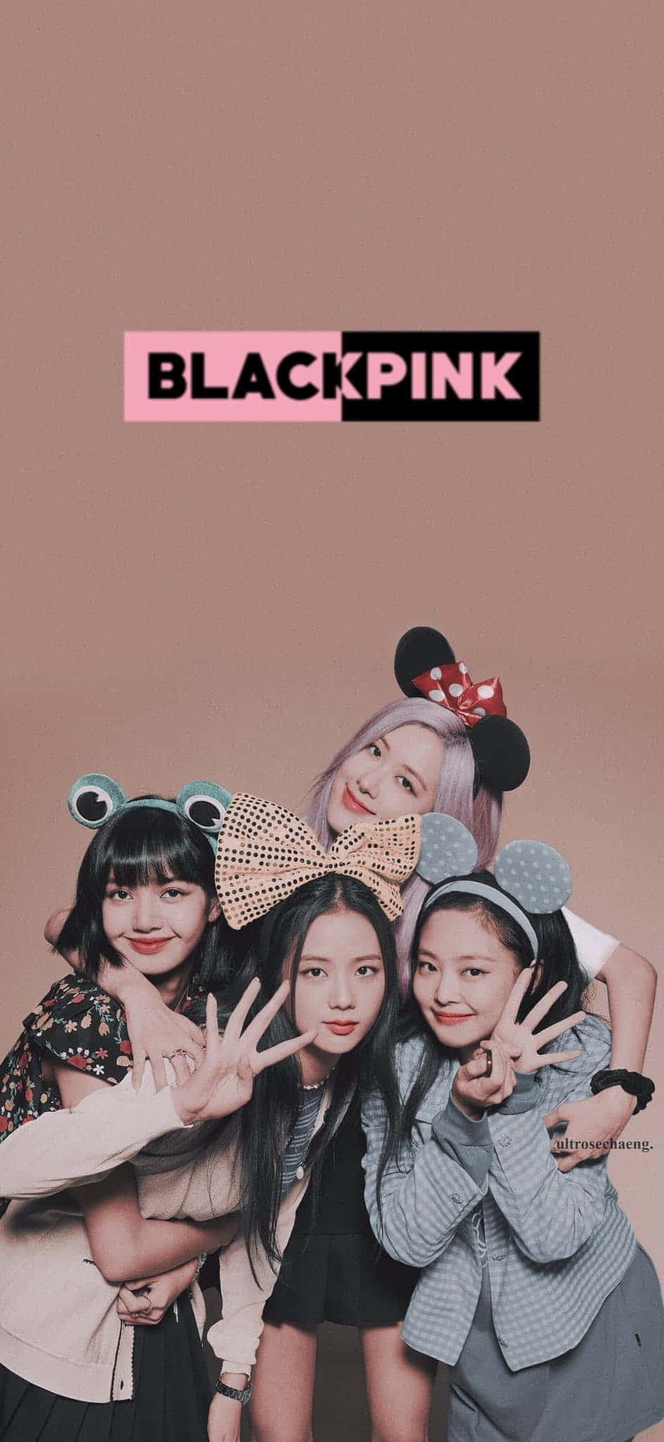 Blackpink sa Kapangyarihan - Nakakabig na Photoshoot ng mga K-Pop Royalties Wallpaper