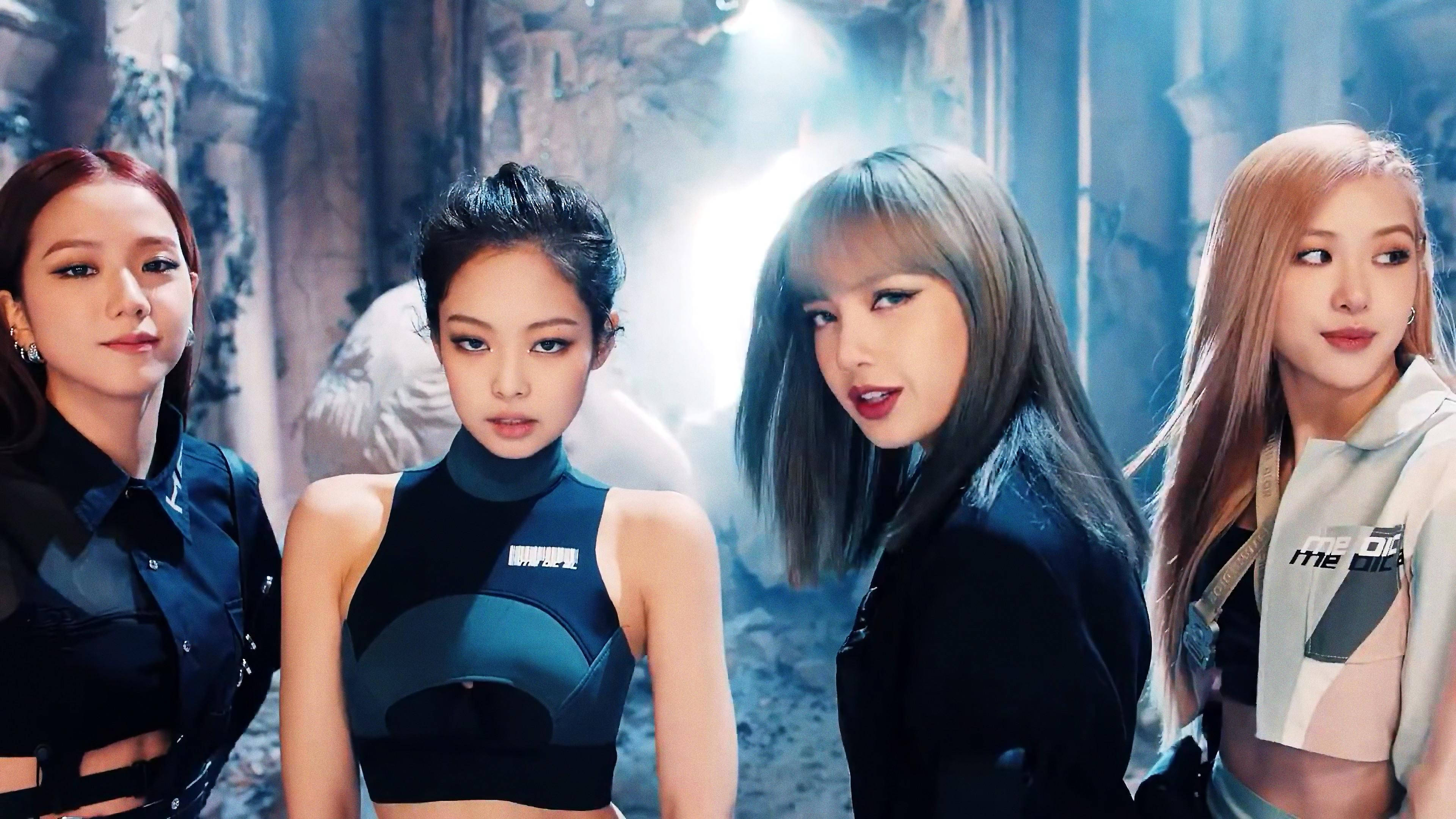Blackpink sa Mausok na Tagpuan Wallpaper