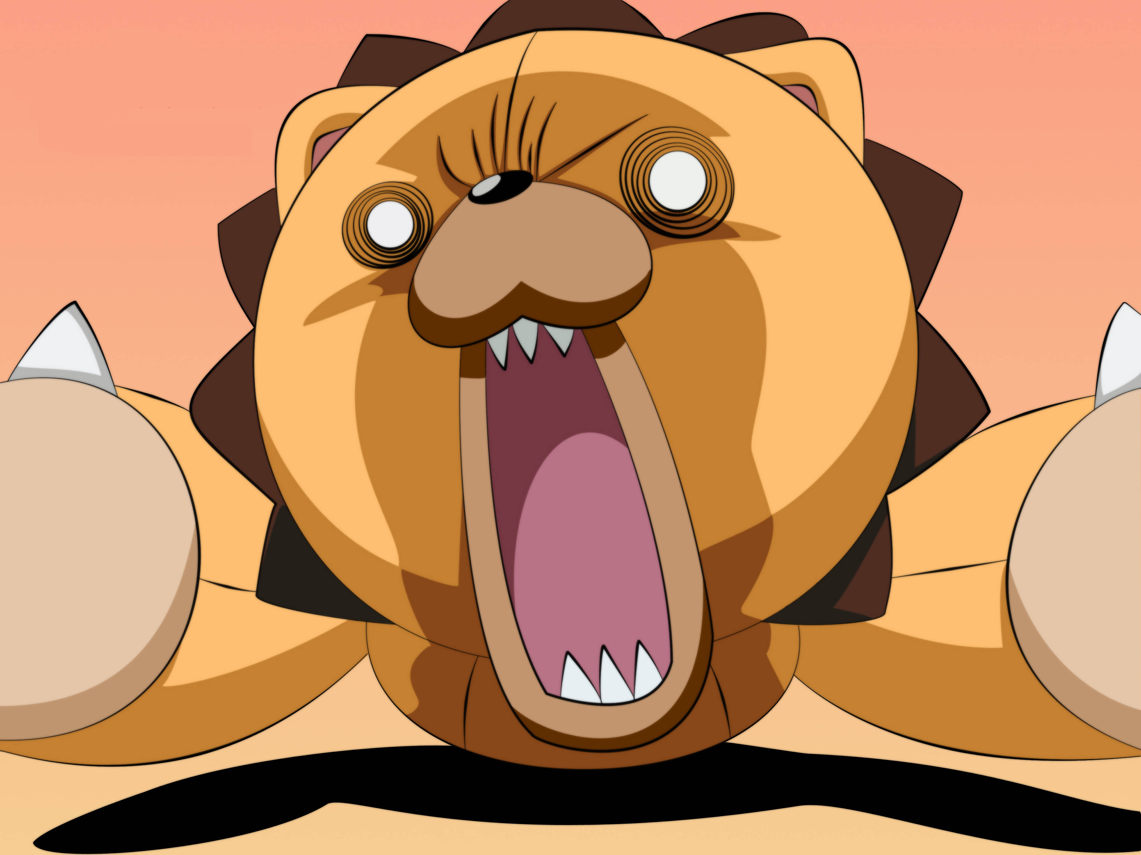 Bleach 4K Ultra HD Galit na Binagong Kaluluwang Kon Wallpaper