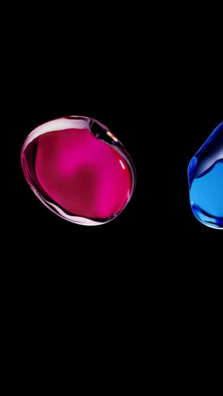 Blue And Magenta Gemstone iPhone 7 Plus Live Wallpaper