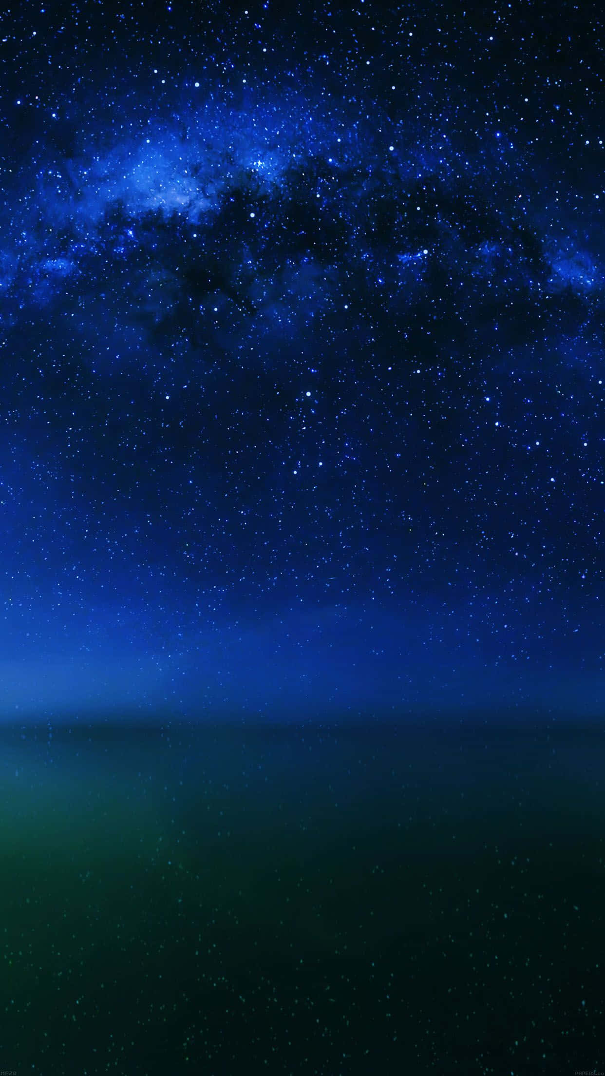 Blue Cosmos iPhone 7 Plus Live Wallpaper