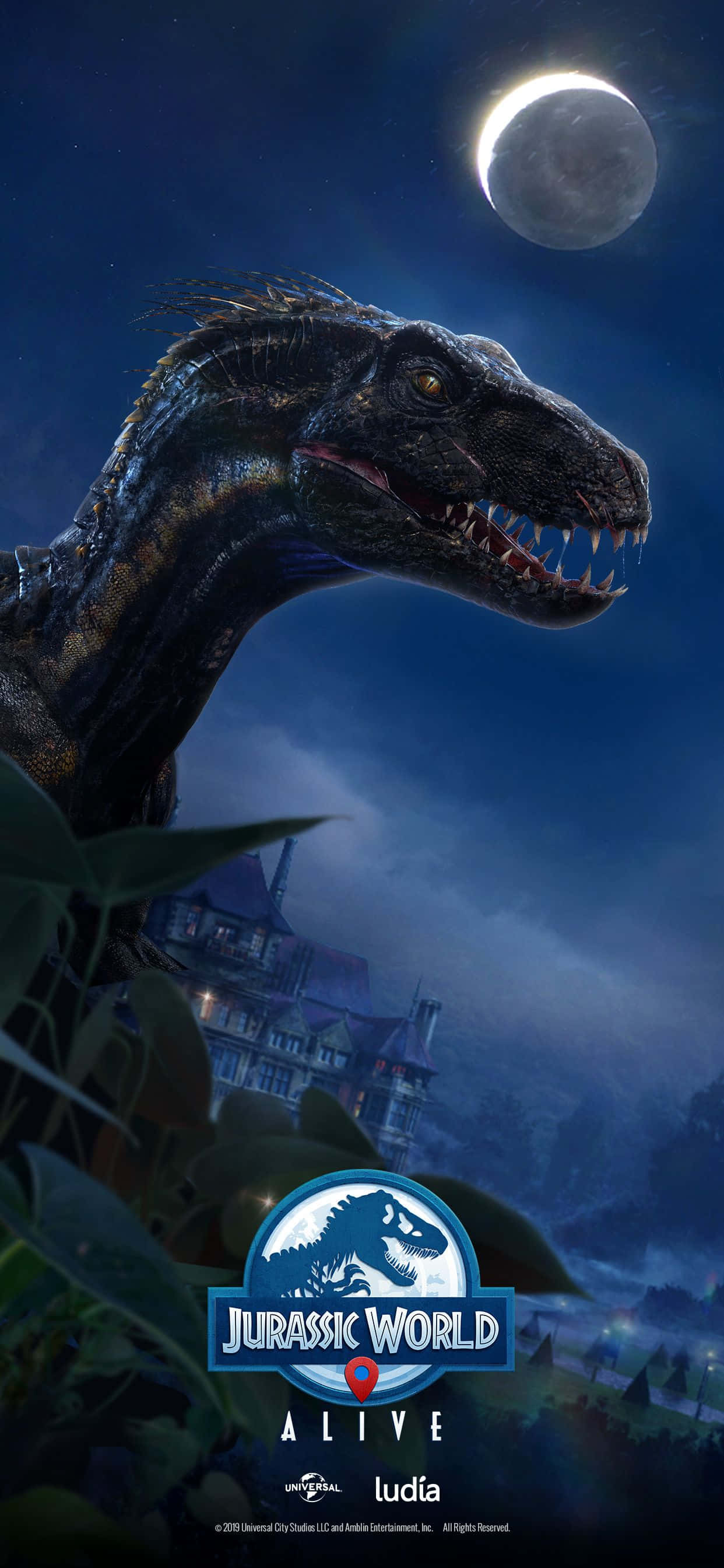Blue Jurassic World Gabi Wallpaper
