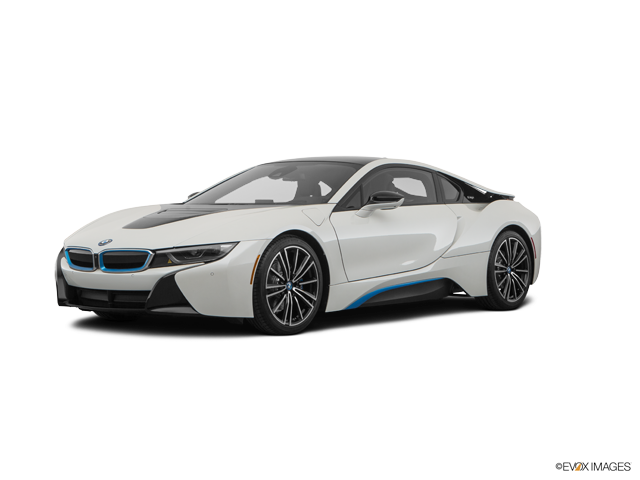 BMW i8 White Side View Wallpaper
