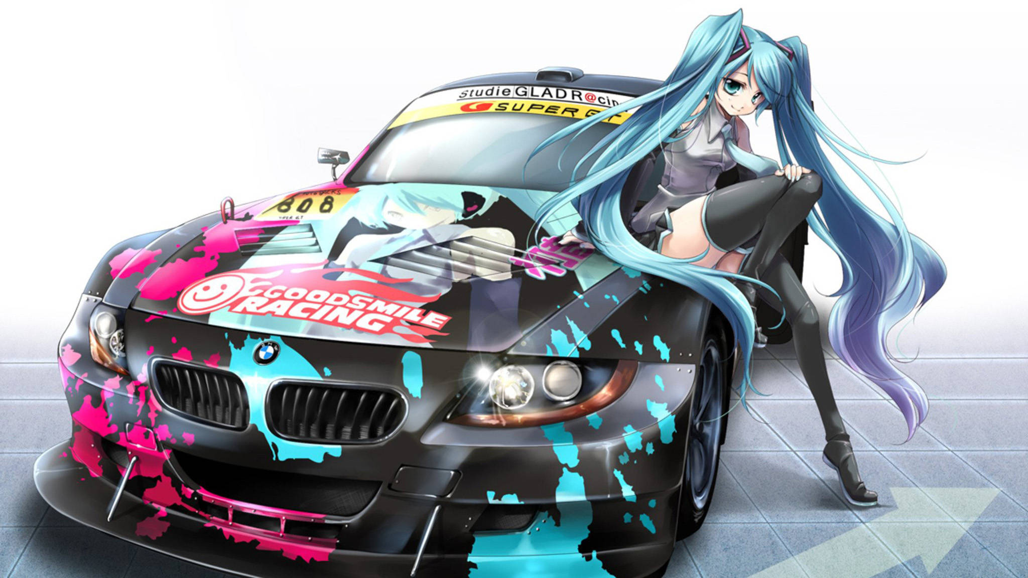 BMW Z4 Anime na Kotse Wallpaper