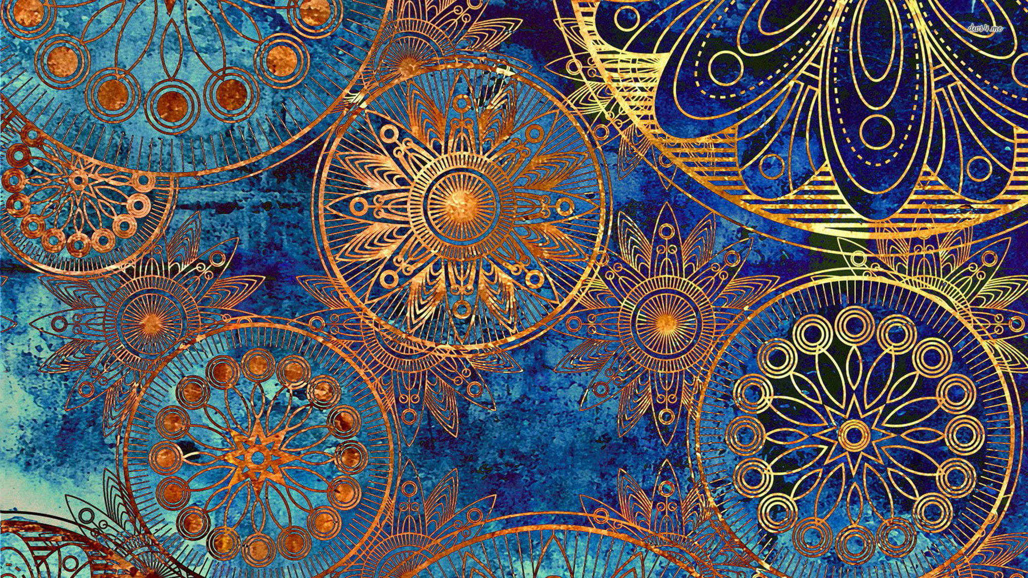 Bohemian Orasan na Aesthetic Pattern Wallpaper