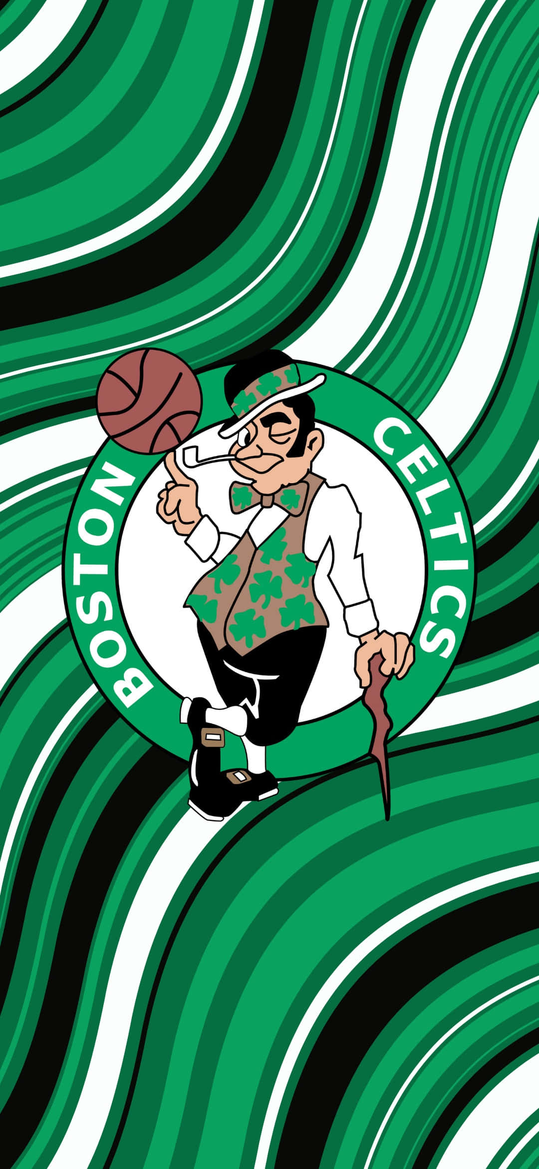 Boston Celtics Sumulong sa NBA Eastern Conference Finals Wallpaper
