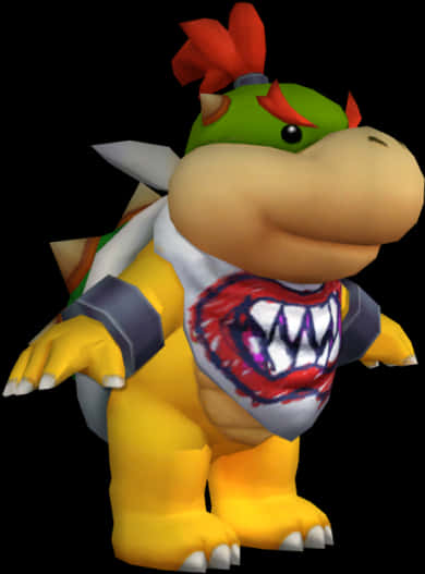 Bowser Jr. Character Render Wallpaper