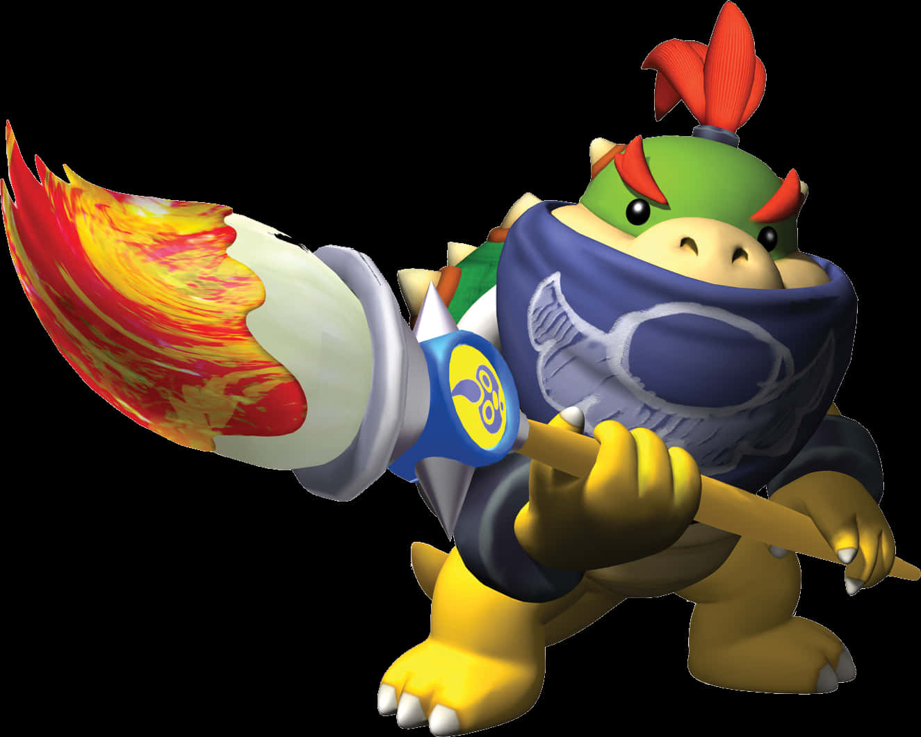 Bowser Jr. Hininga ng Apoy Wallpaper