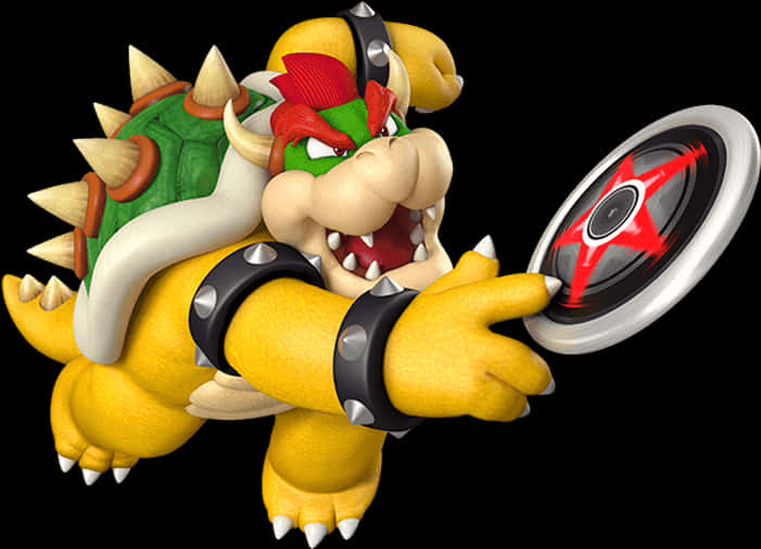 Bowser na May Spiked Bracelets Wallpaper