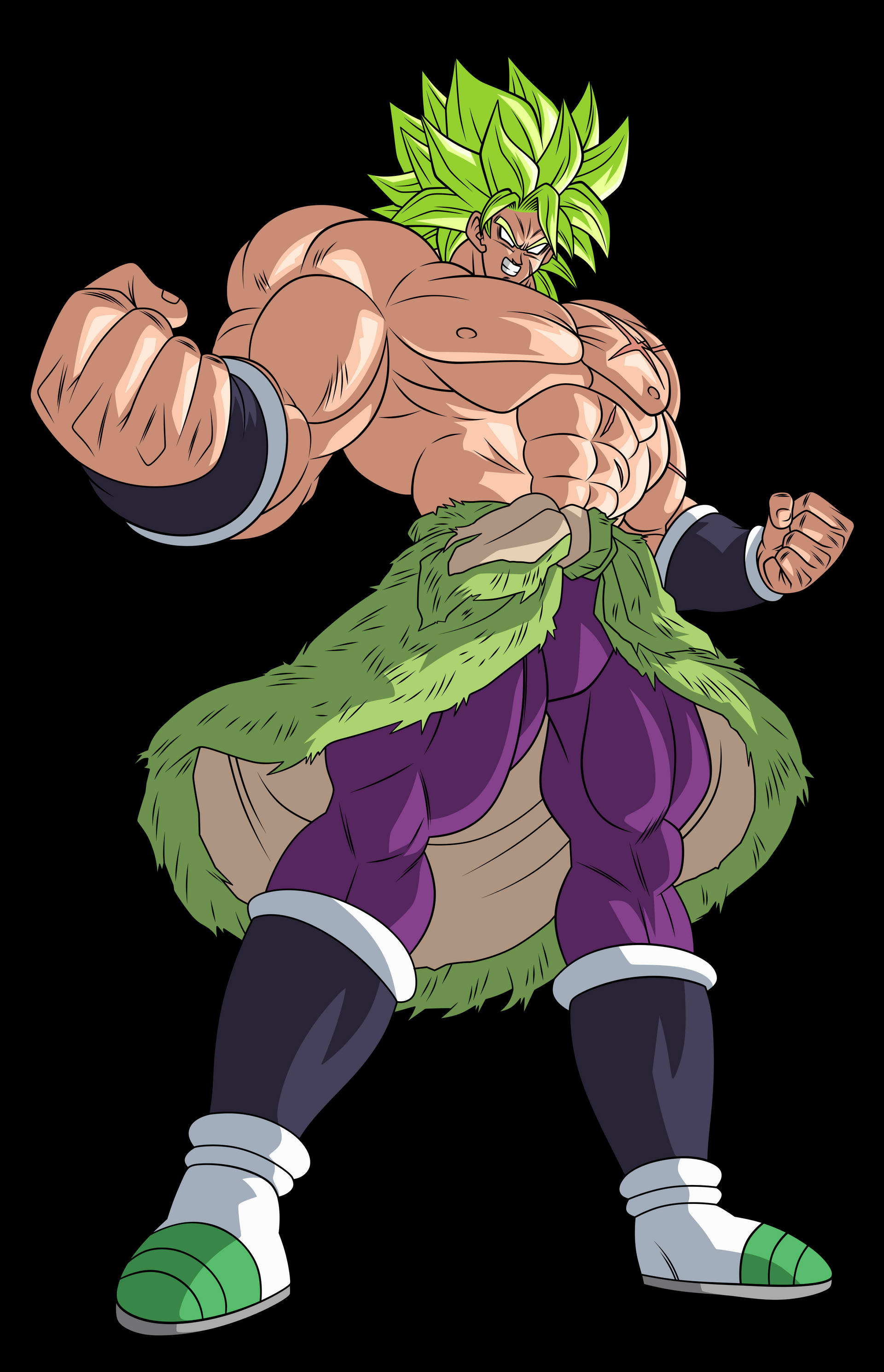 Broly SSJ Full Power Wallpaper