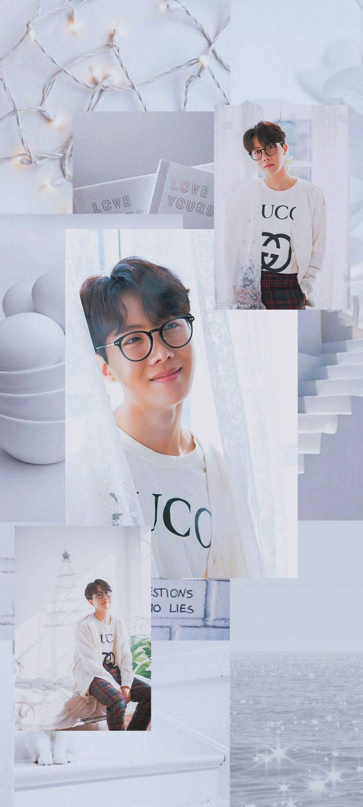 BTS Aesthetic Jhope Sa Puti Wallpaper
