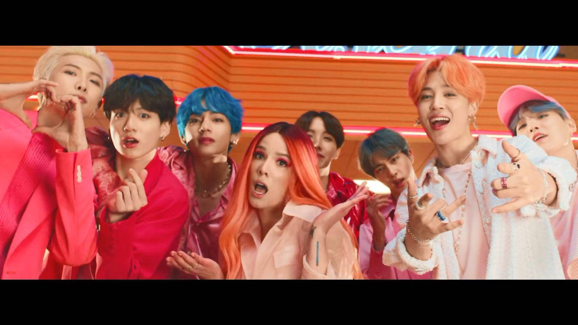 BTS at Halsey Desktop Wallpaper