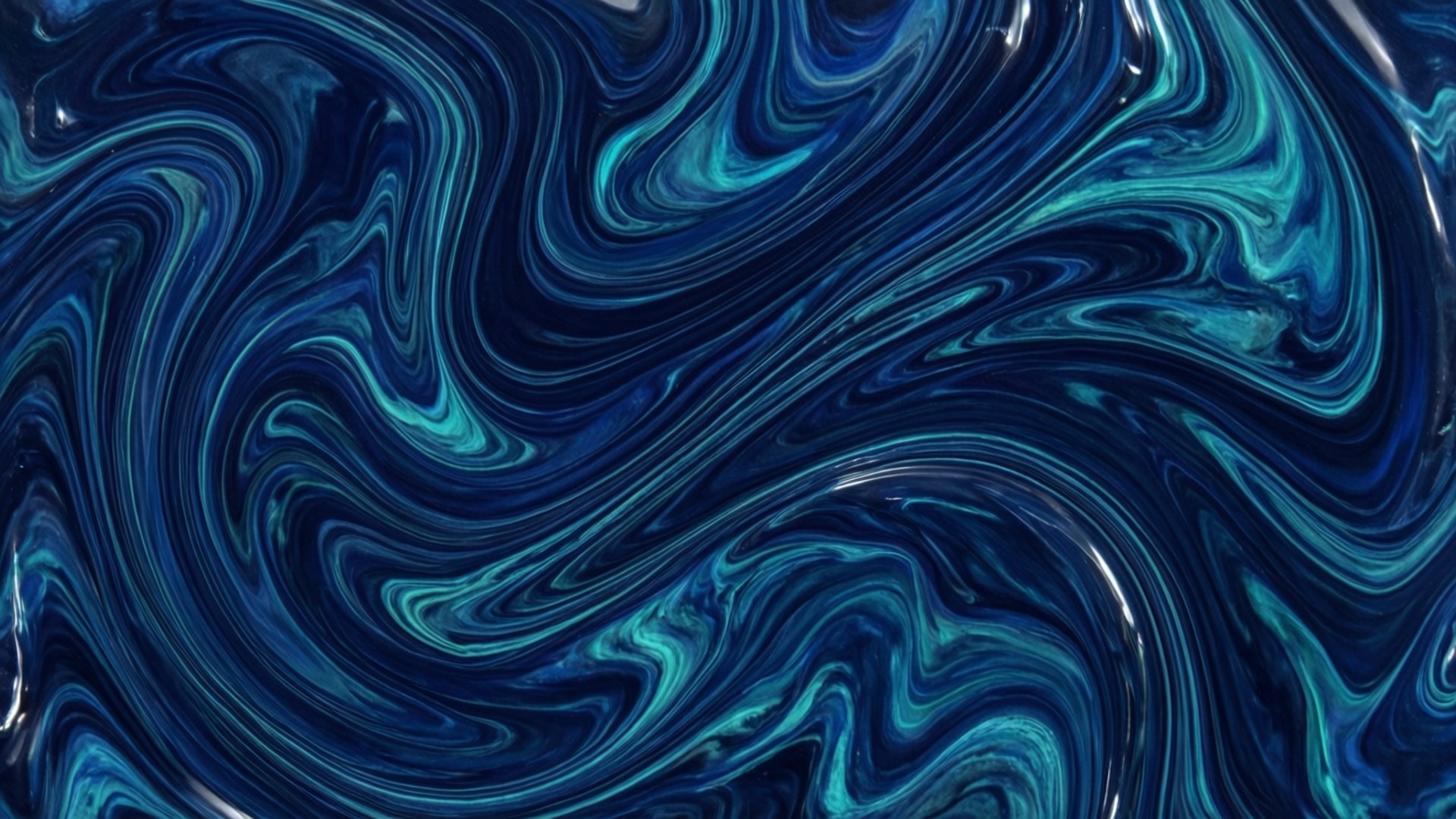 Bughaw na Marmol na Umiikot Wallpaper