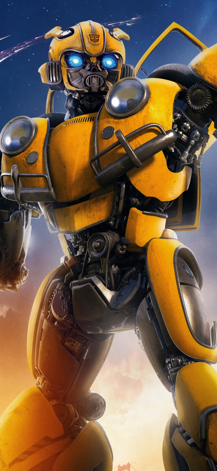 Bumblebee na Puno ng Enerhiya Wallpaper