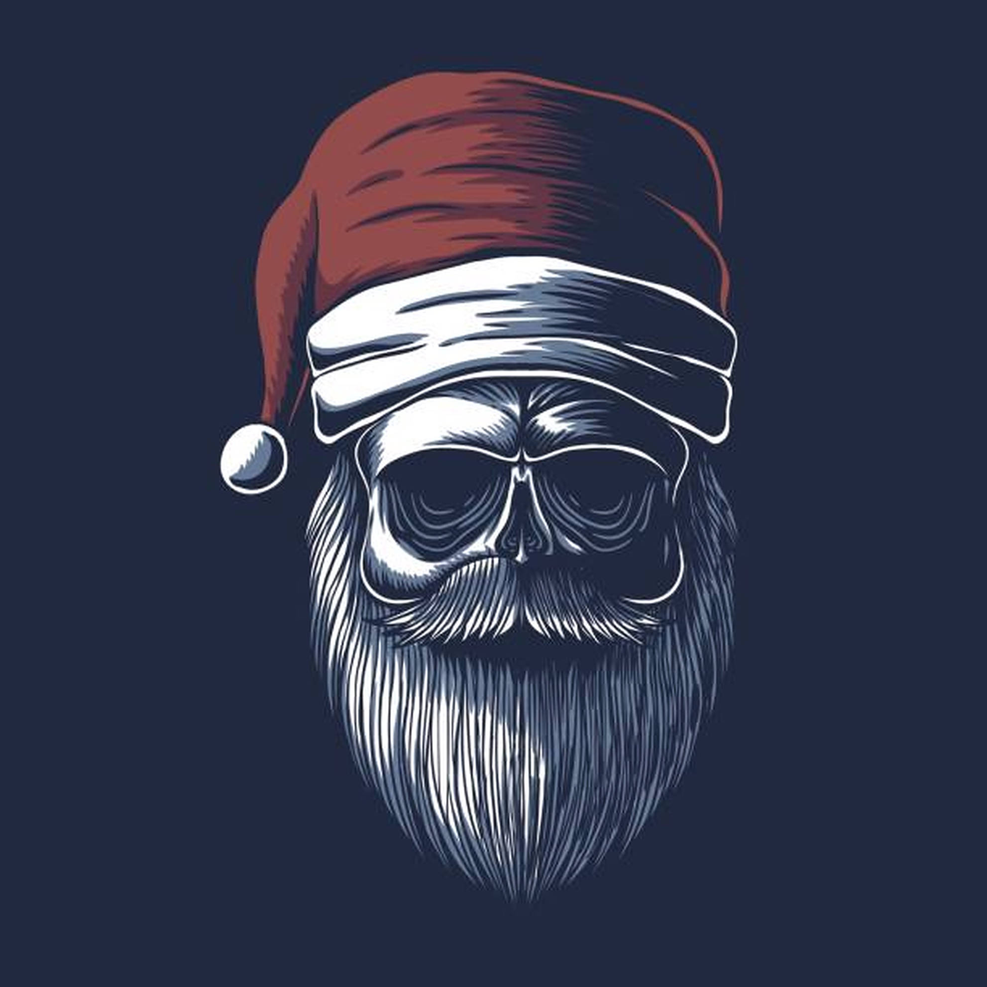 Bungo ng Evil Santa Wallpaper