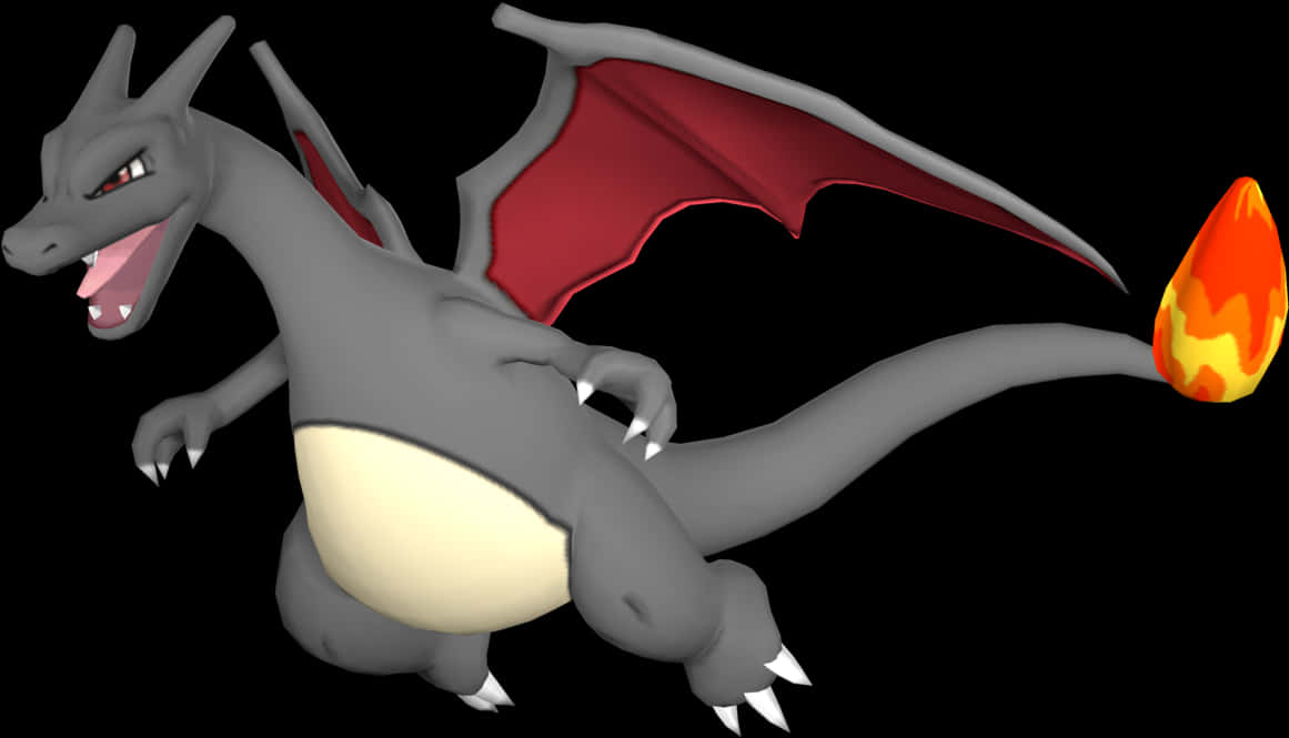 Buntot na Apoy ng Charizard Wallpaper