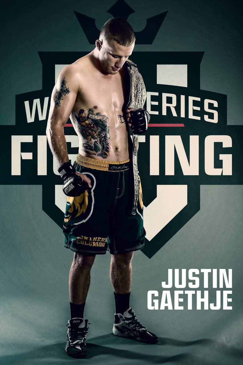 Buong Katawang Promo Photo ni Justin Gaethje Wallpaper