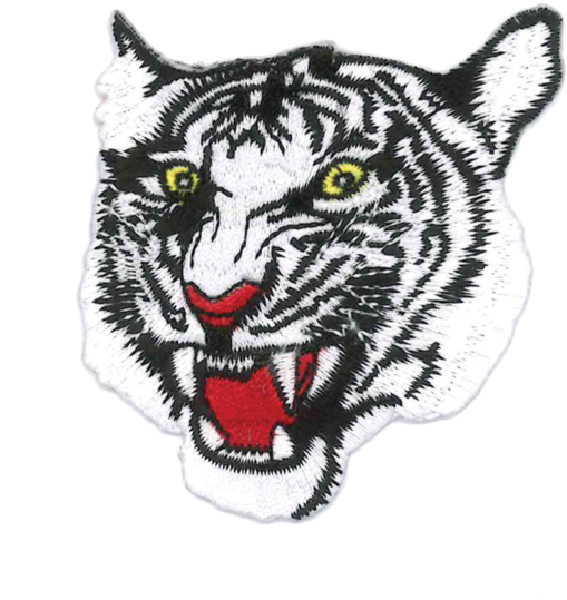 Burda ng Tigre na Patch Wallpaper