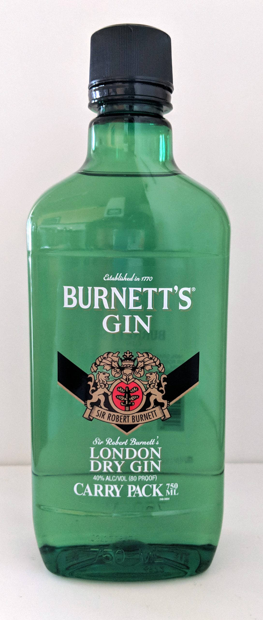 Bote ng Burnett's Gin Carry Pack Wallpaper