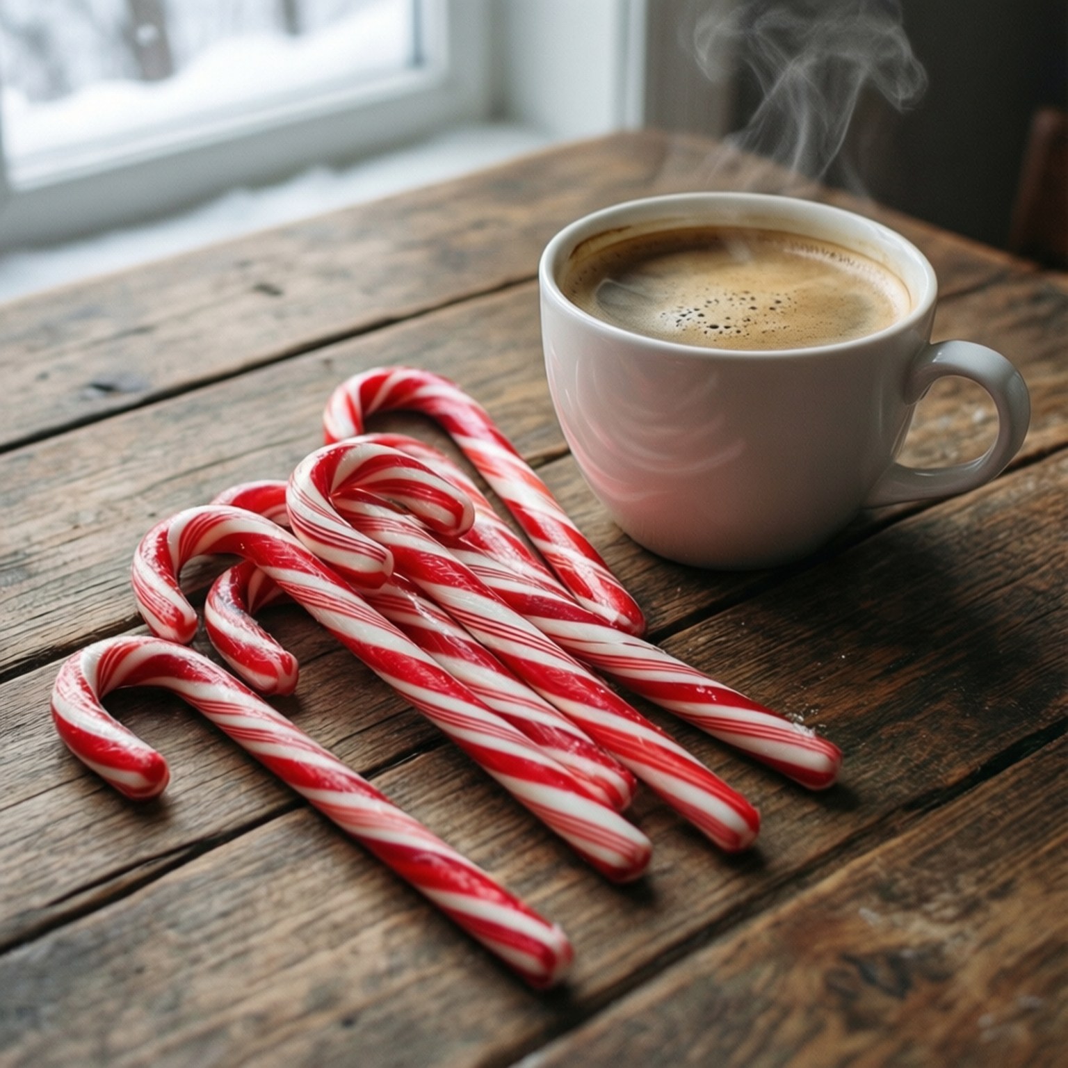 Candy Canes at Kape Wallpaper