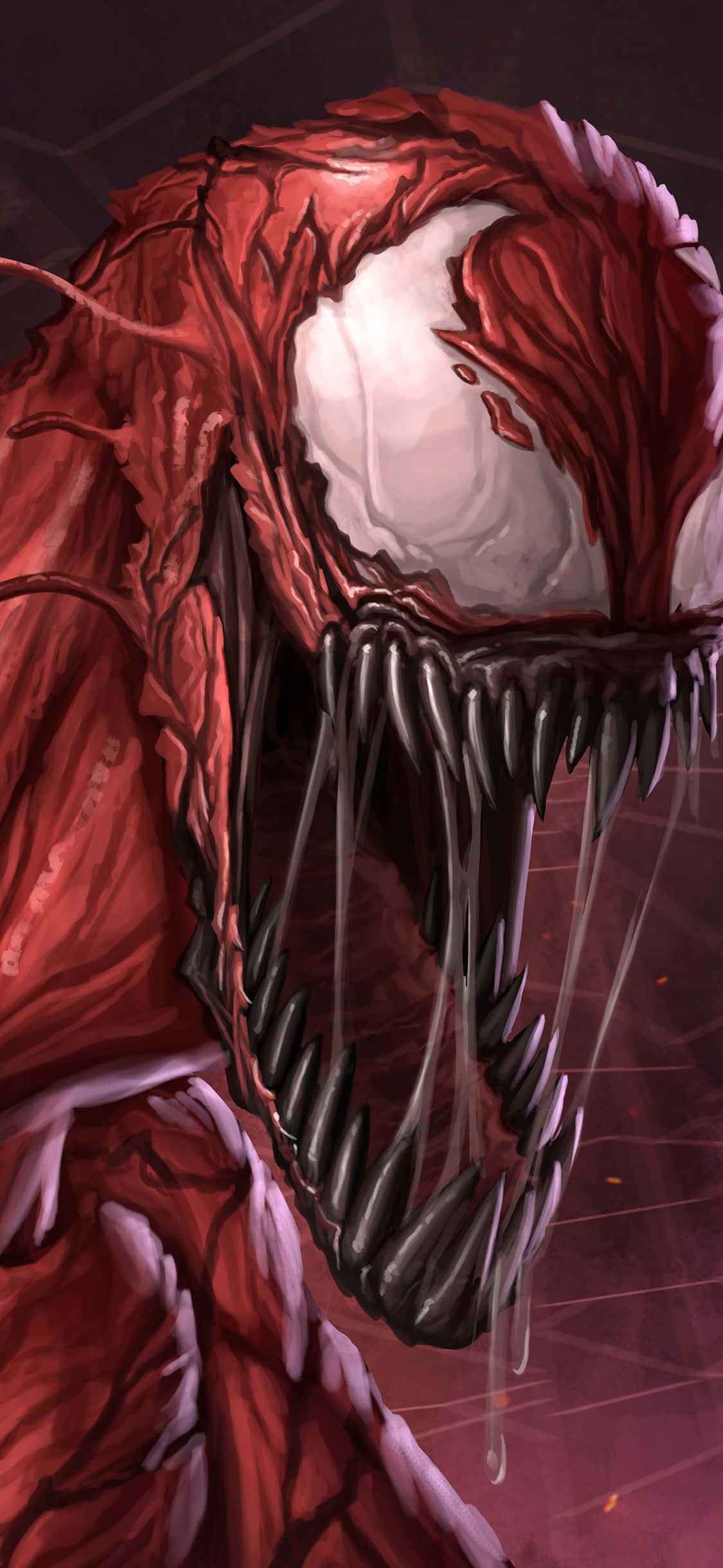 Caption: Ilabas ang Galit kasama ang Carnage iPhone Wallpaper