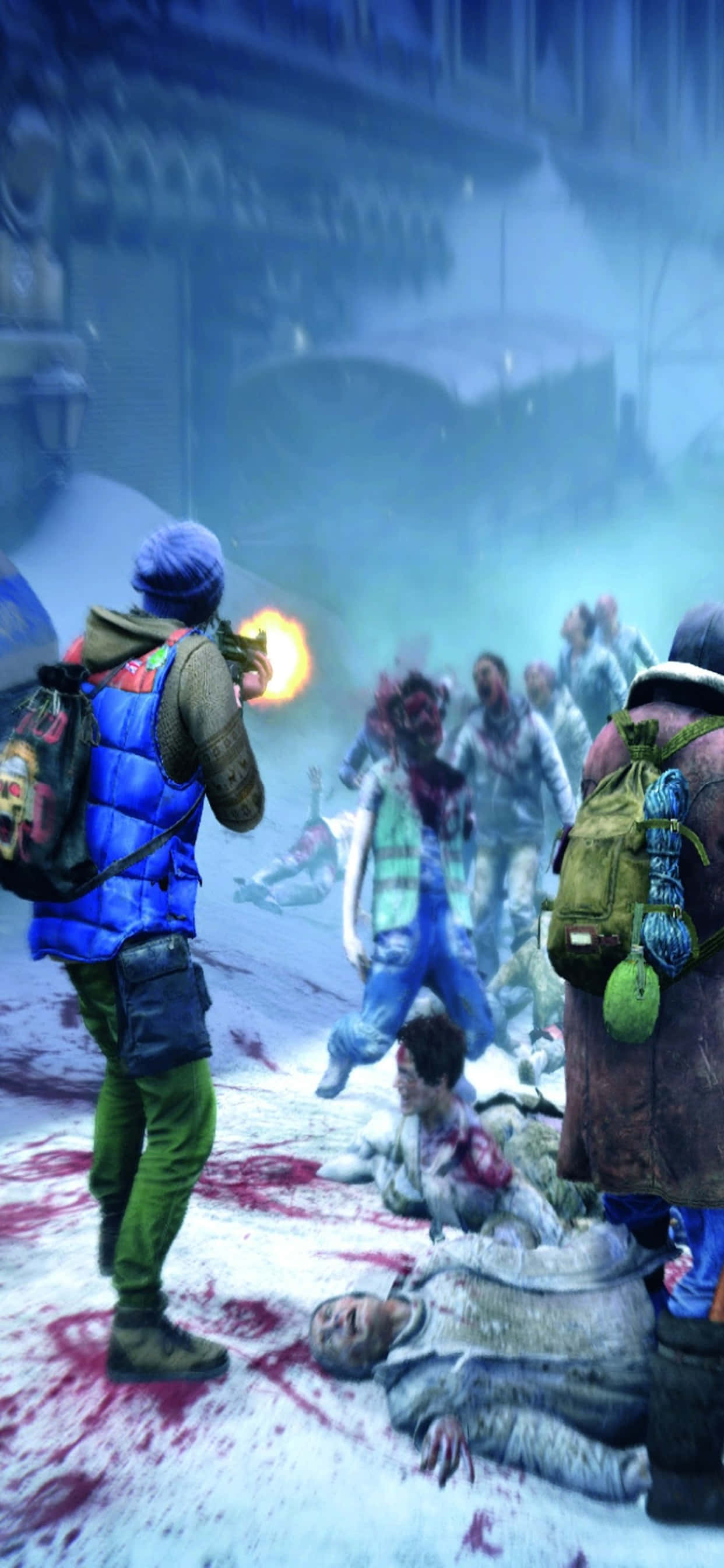 Caption: Matinding iPhone Xs Max World War Z Wallpaper
