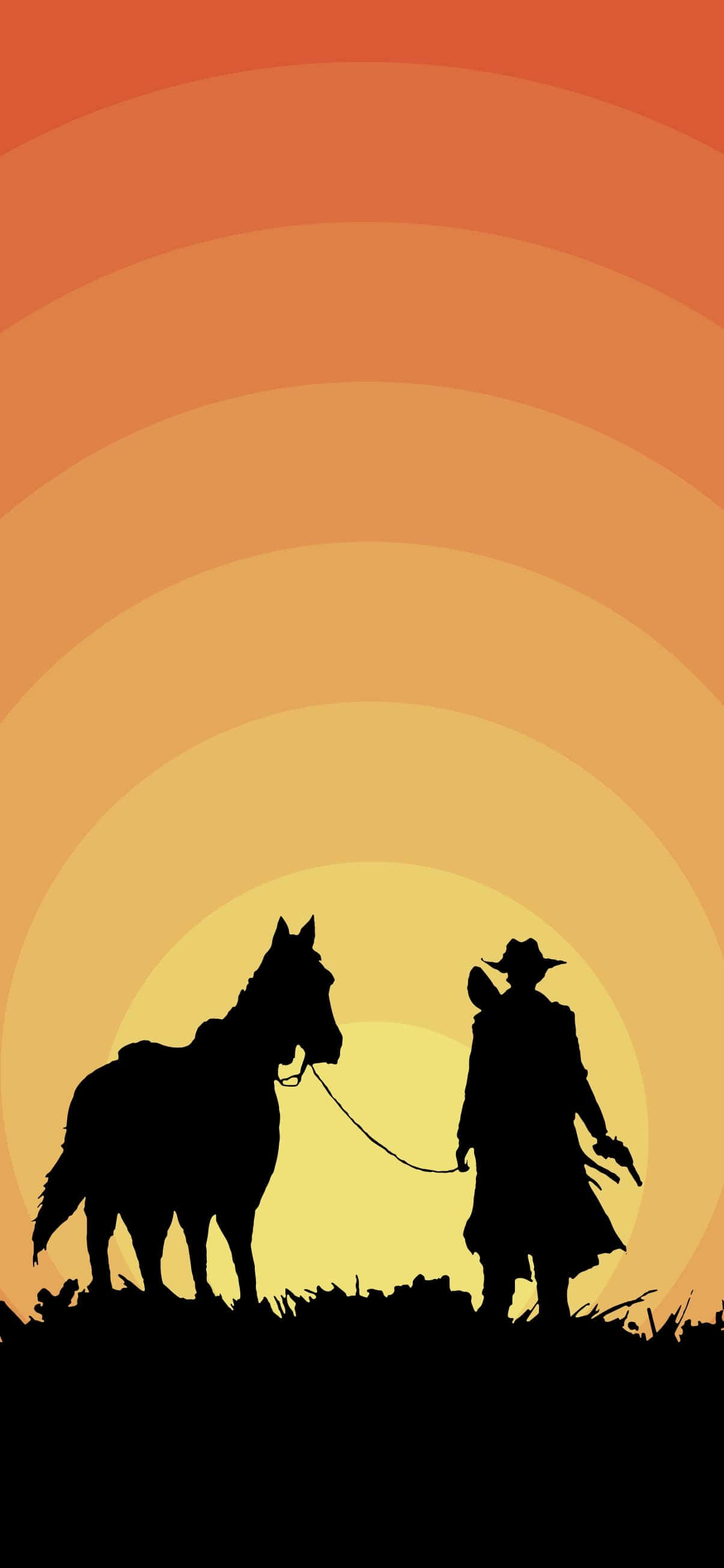 Caption: Mistikong Koboy Adbentur - iPhone Wallpaper