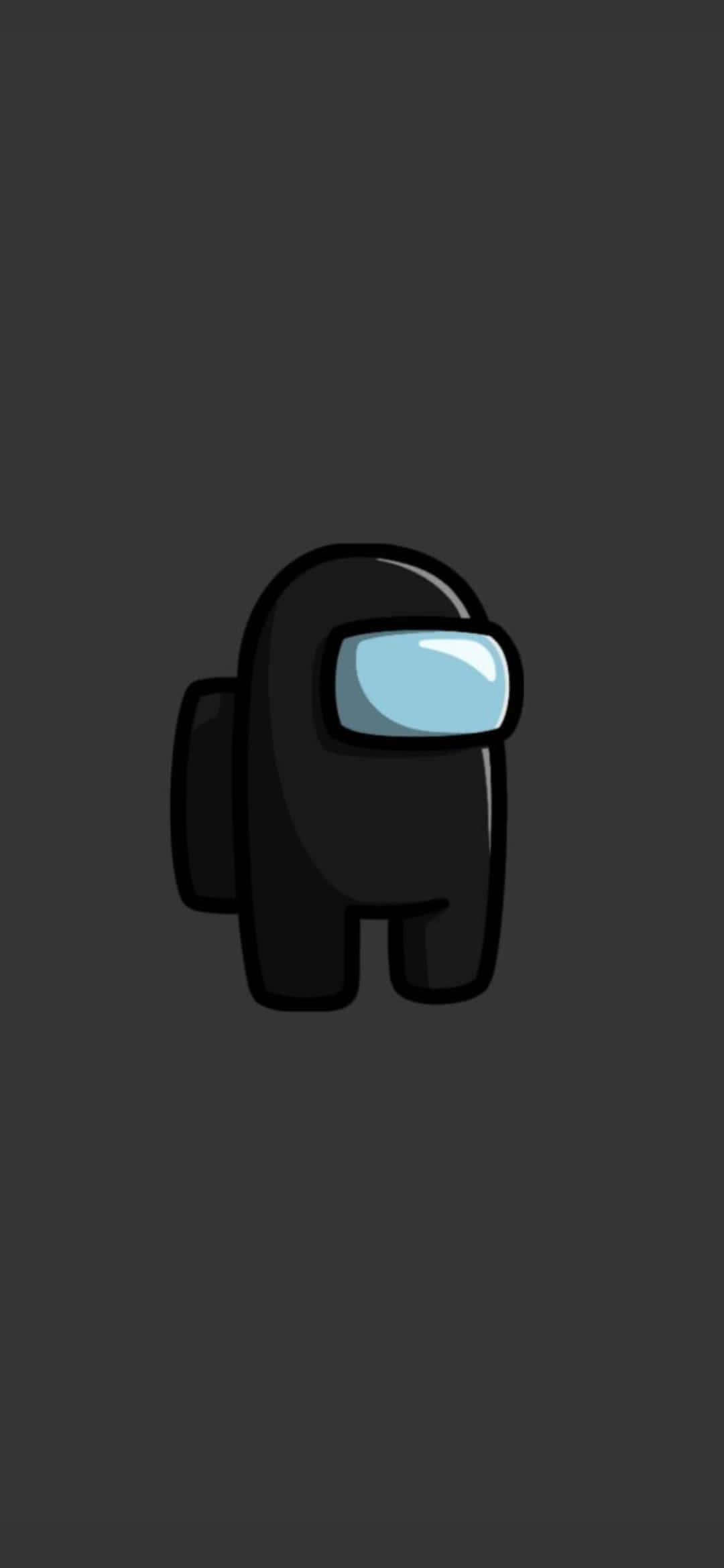Caption: Mysterious Crewmates of Among US Game Wallpaper