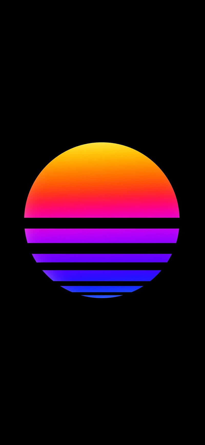 Caption: "Napakagandang Display ng Pixel 3 OLED Background" Wallpaper