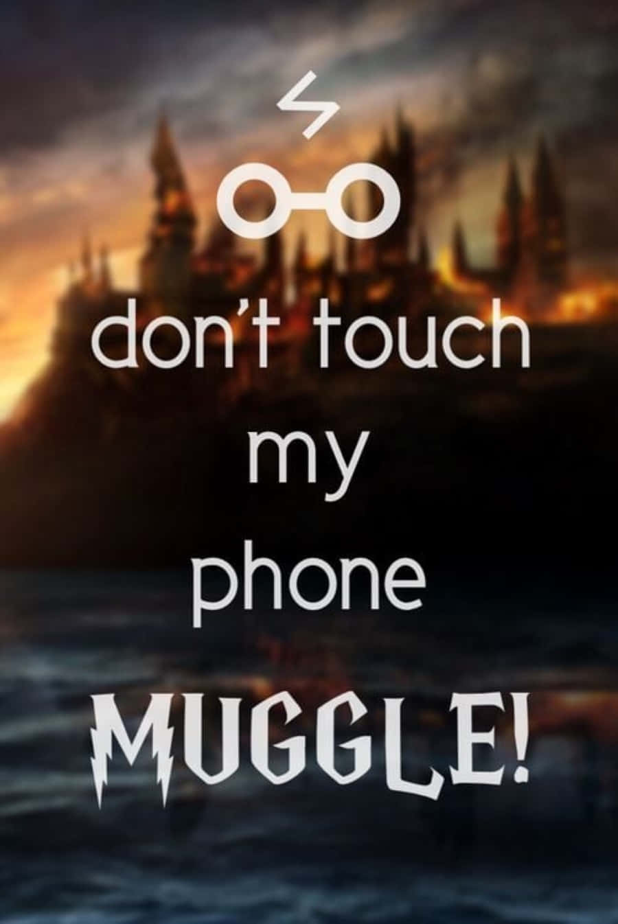Caption: Whimsical Illustration ng Muggle World sa Harry Potter Universe. Wallpaper