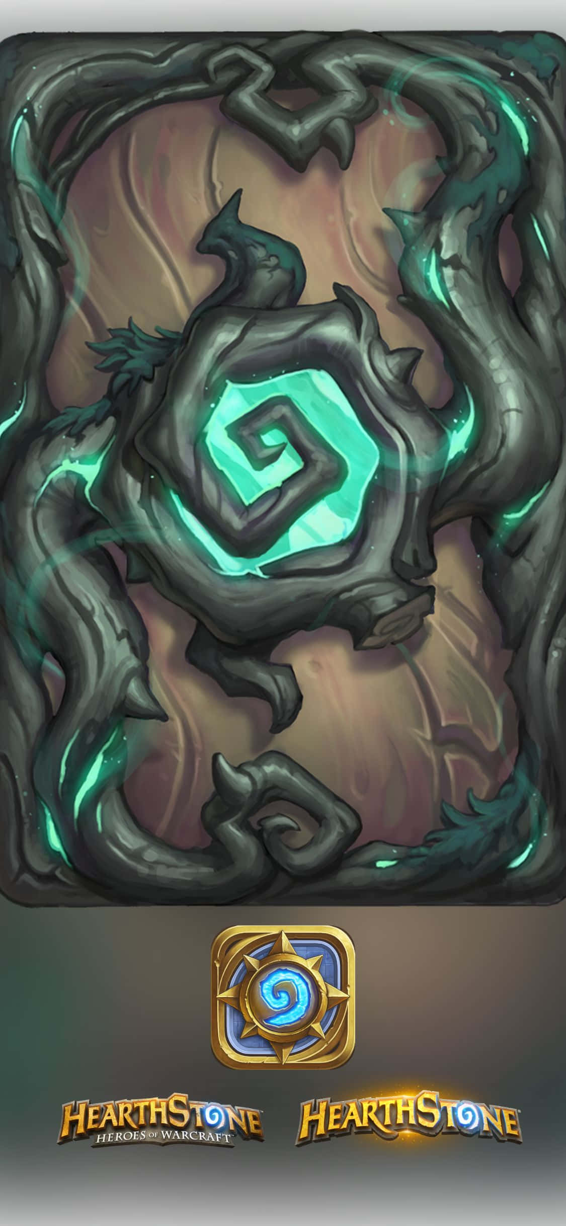 Card Back Design iPhone XS Hearthstone Background Wallpaper