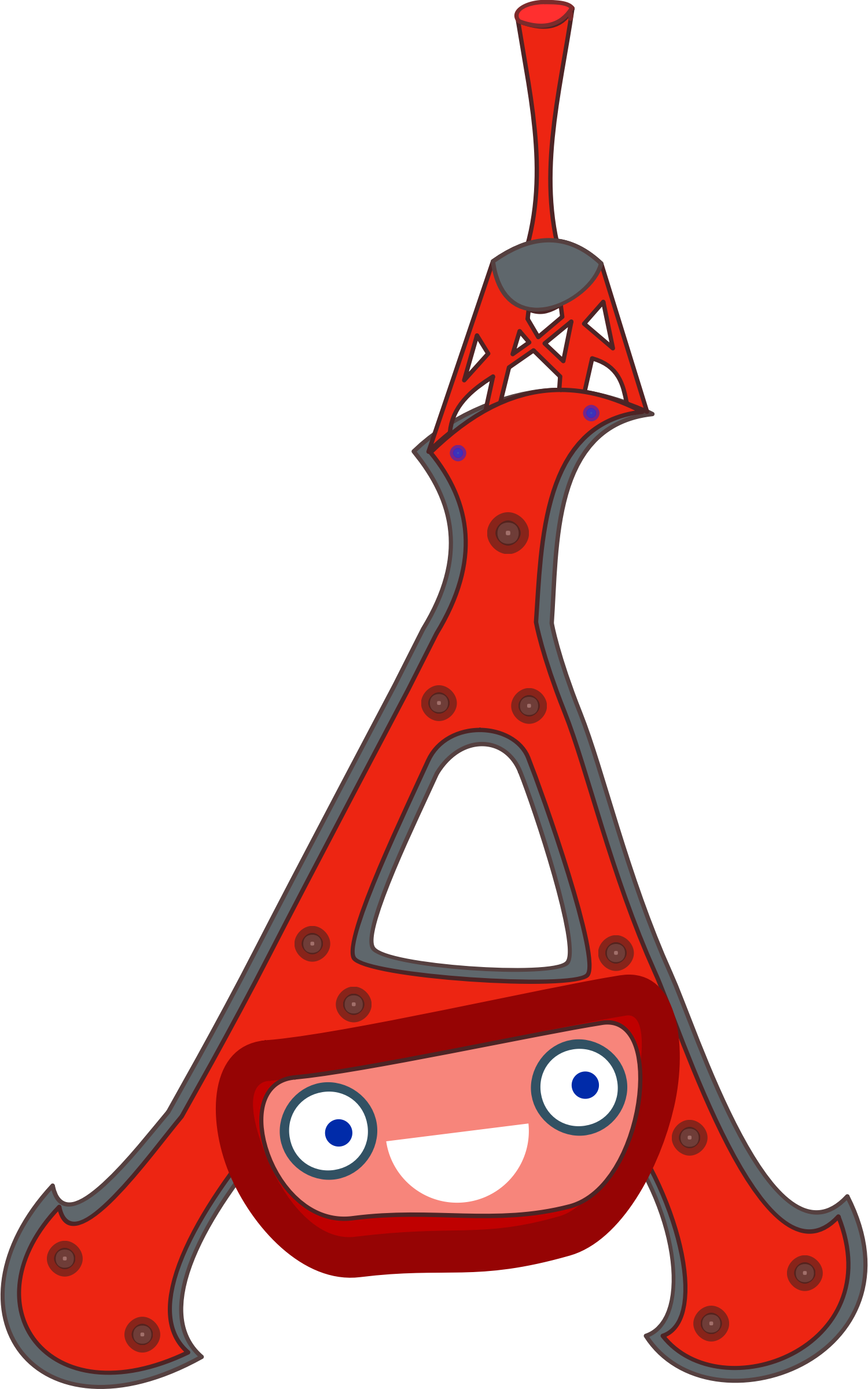 Cartoon Character ng Tokyo Tower Wallpaper