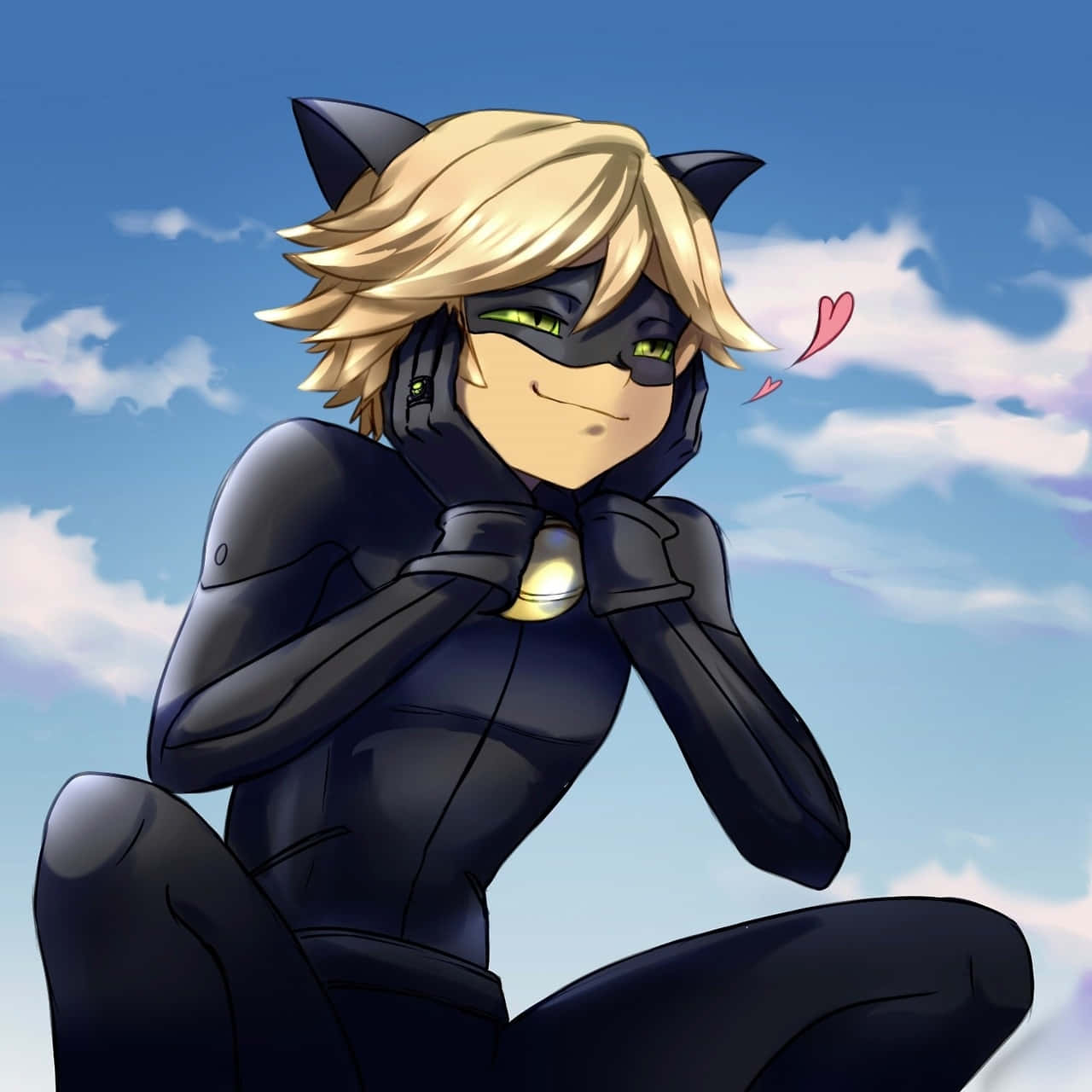 Cat Noir - Ang Iyong Araw-araw na Bayani Wallpaper