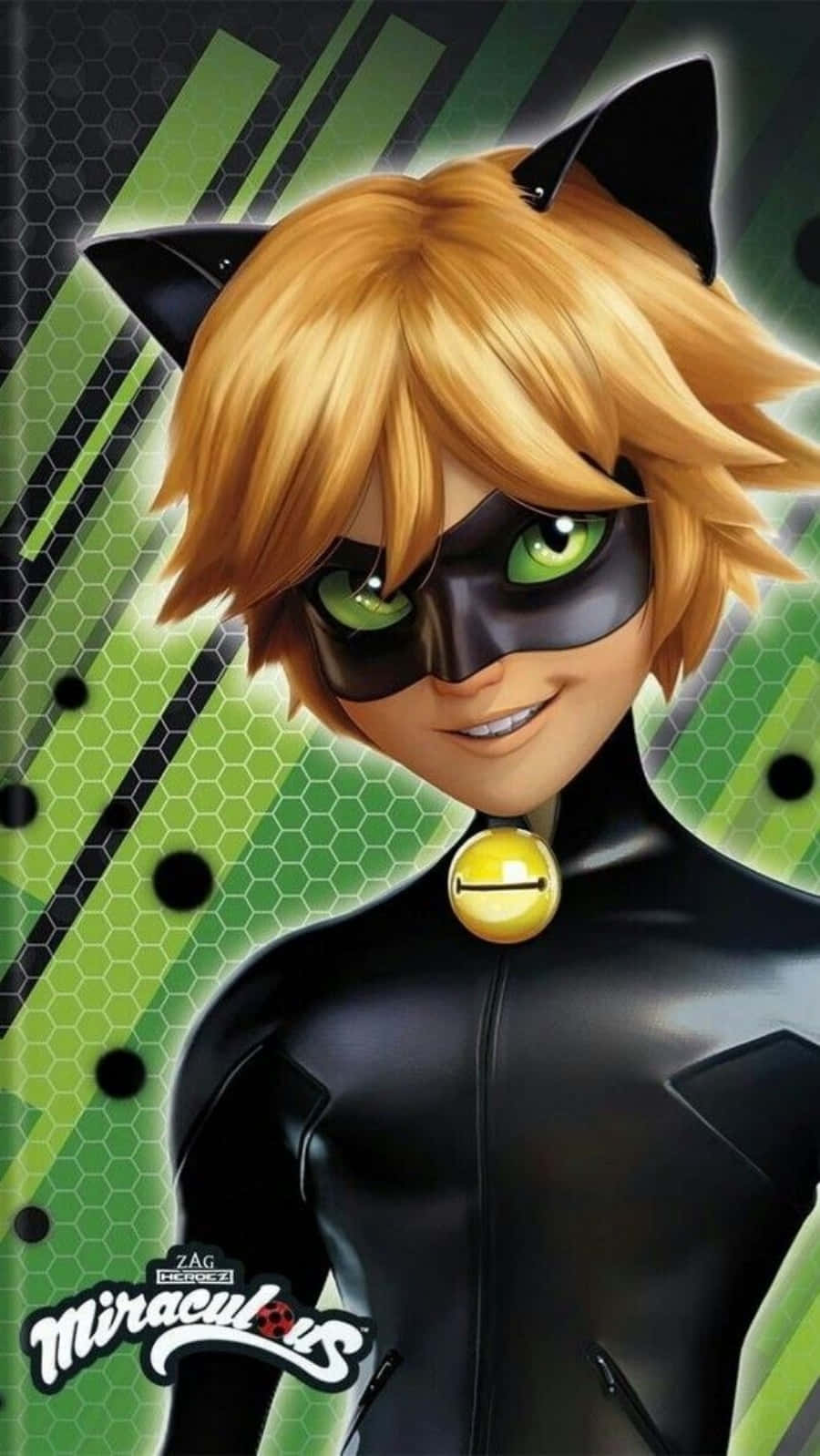 Cat Noir, Bayani ng Miraculous Wallpaper