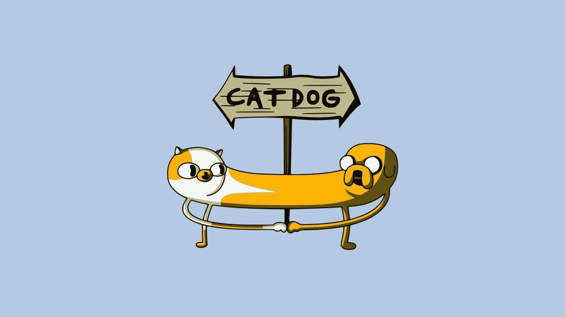 CatDog Cartoon Wallpaper