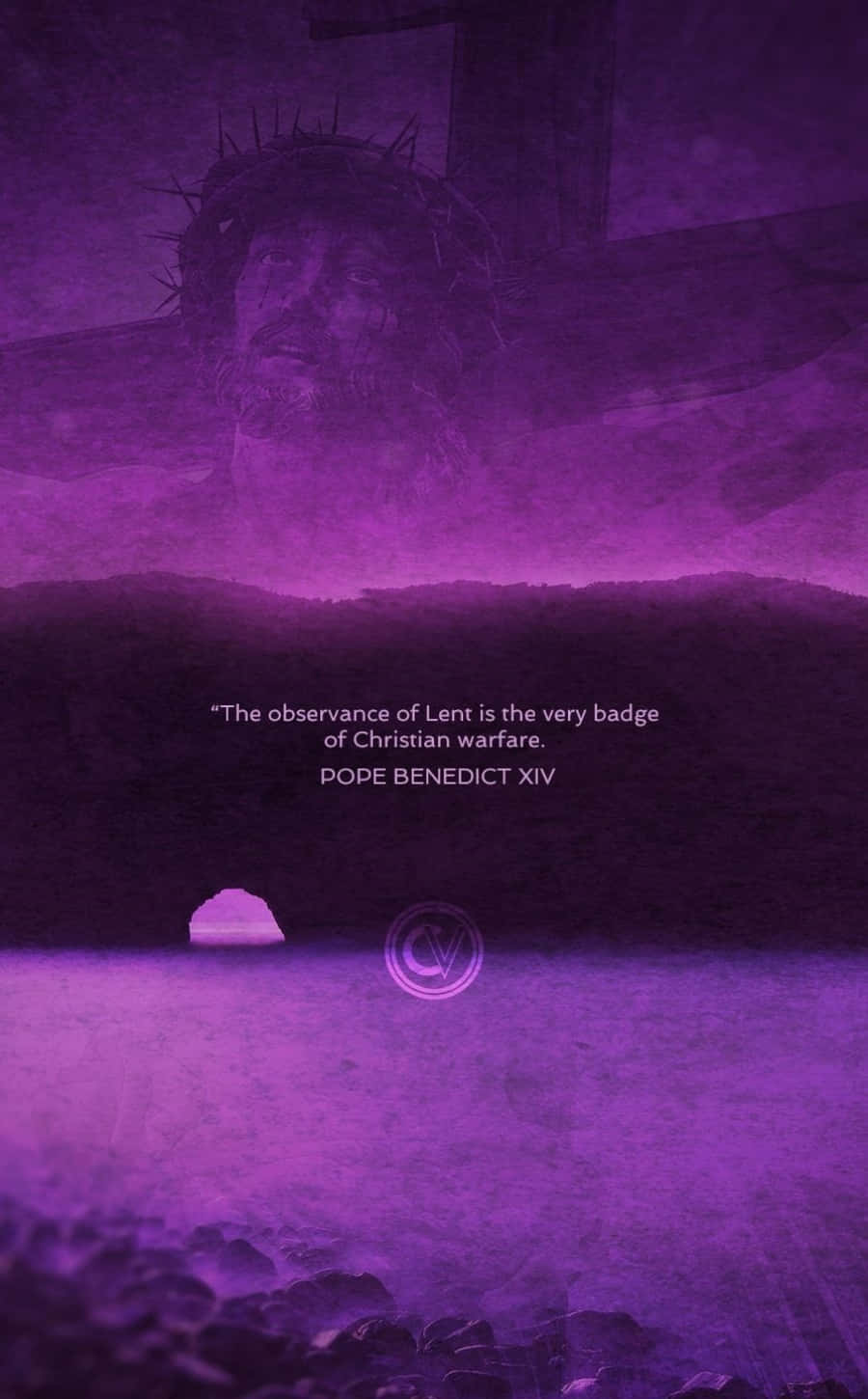 Catholic Phone Pope Benedict XIV Quote Wallpaper