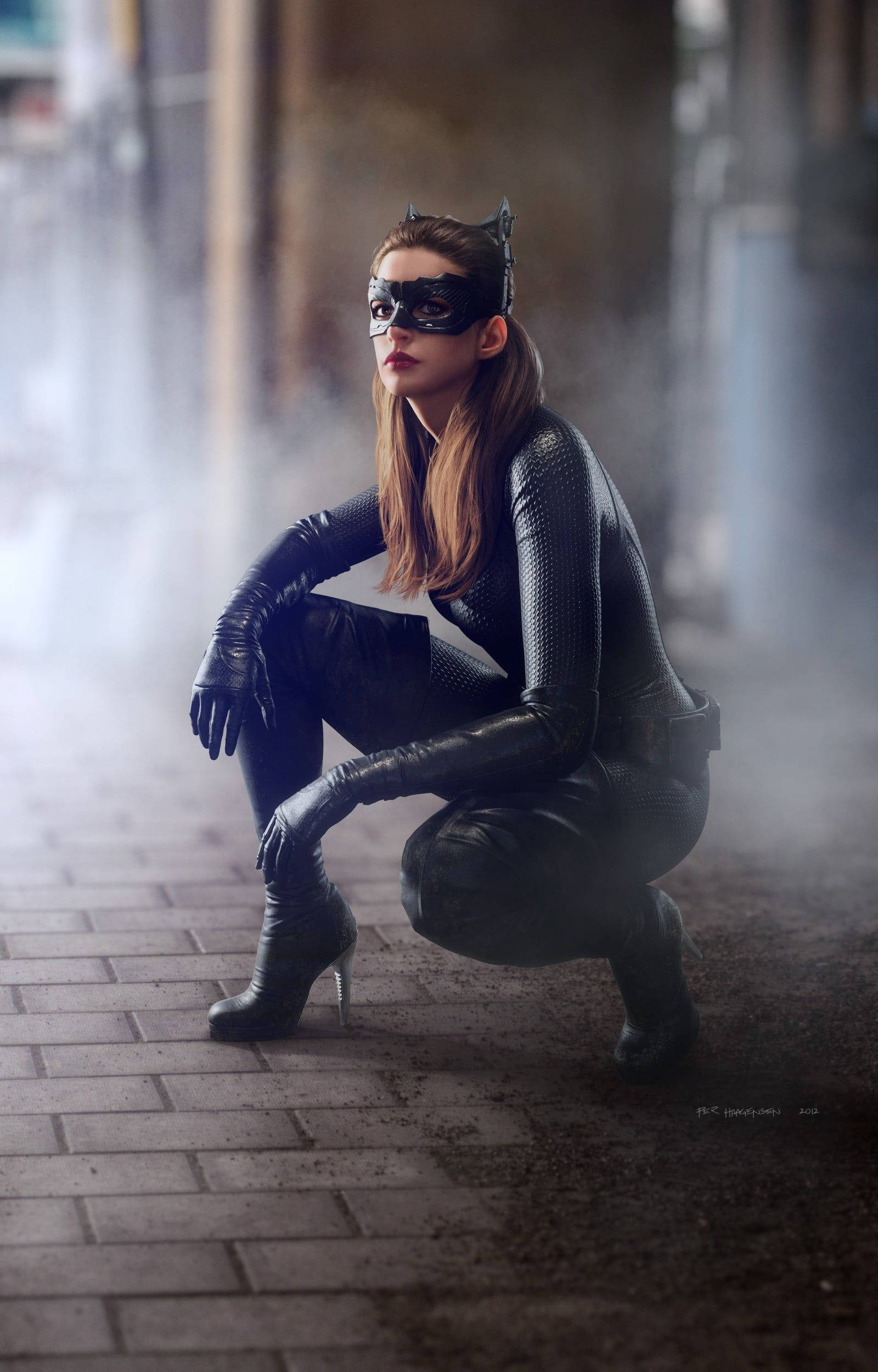 Catwoman na nakita sa The Dark Knight Wallpaper