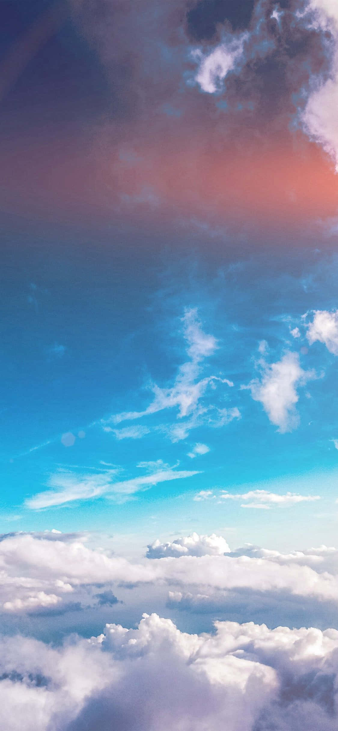 Celestial Harmony - Aesthetic Cloud Background Wallpaper
