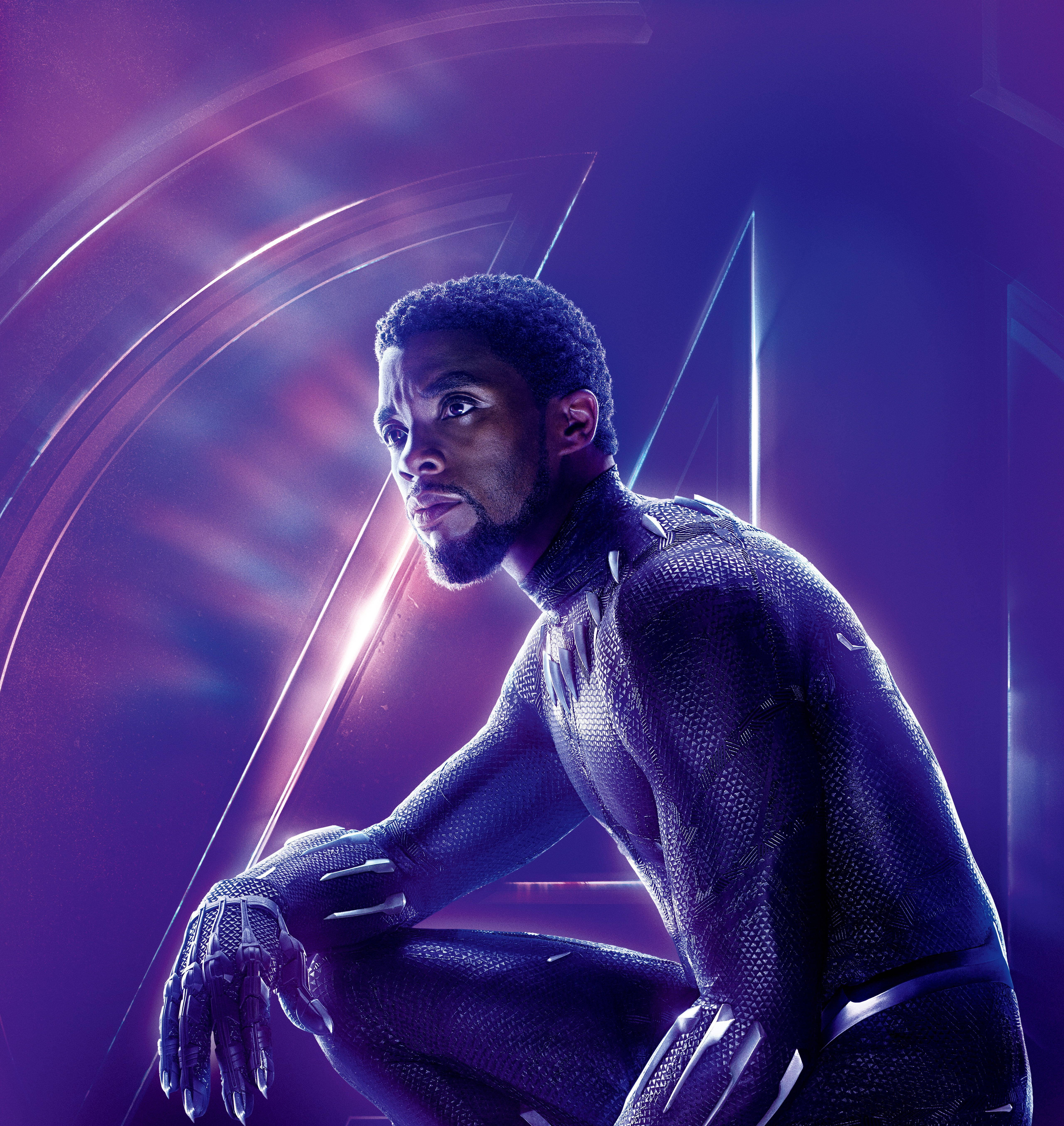 Mataas na Kalidad na Poster ni Chadwick Boseman Wallpaper