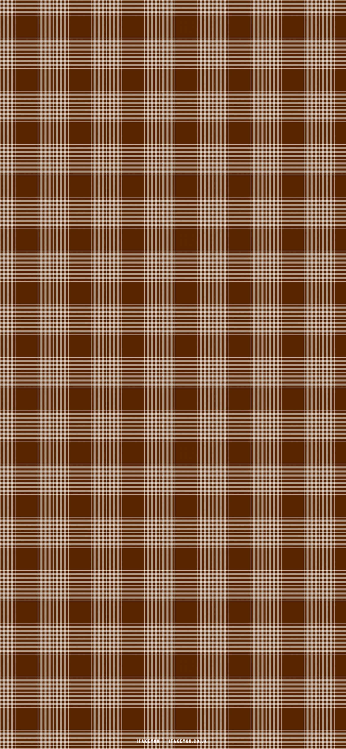 Checkered Bronze Artwork Wallpaper