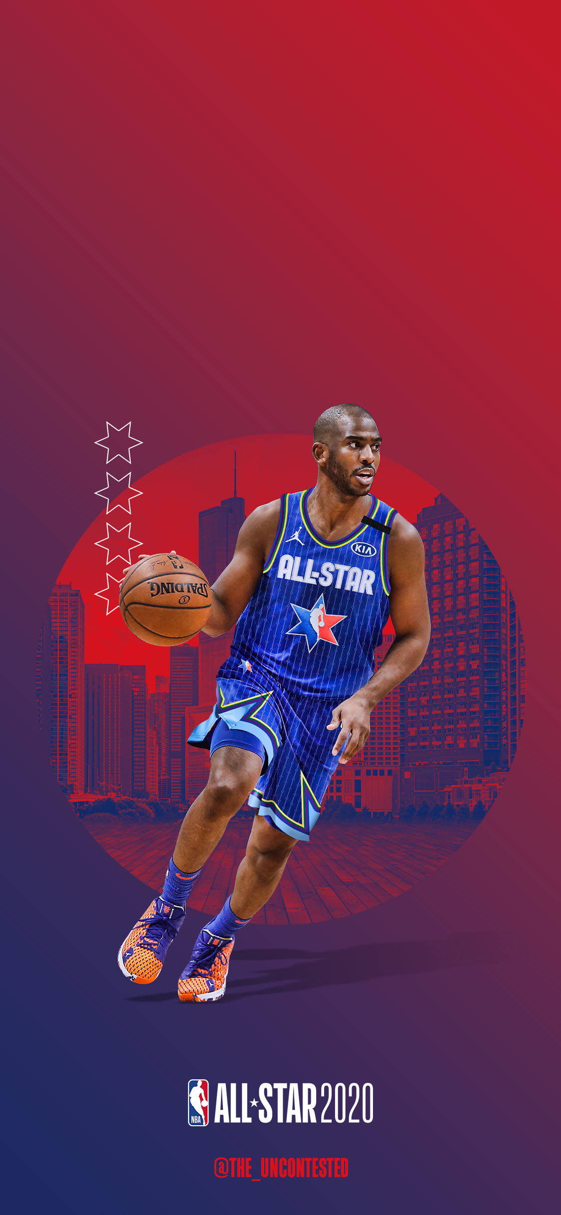 Chris Paul All-Star Jersey Wallpaper