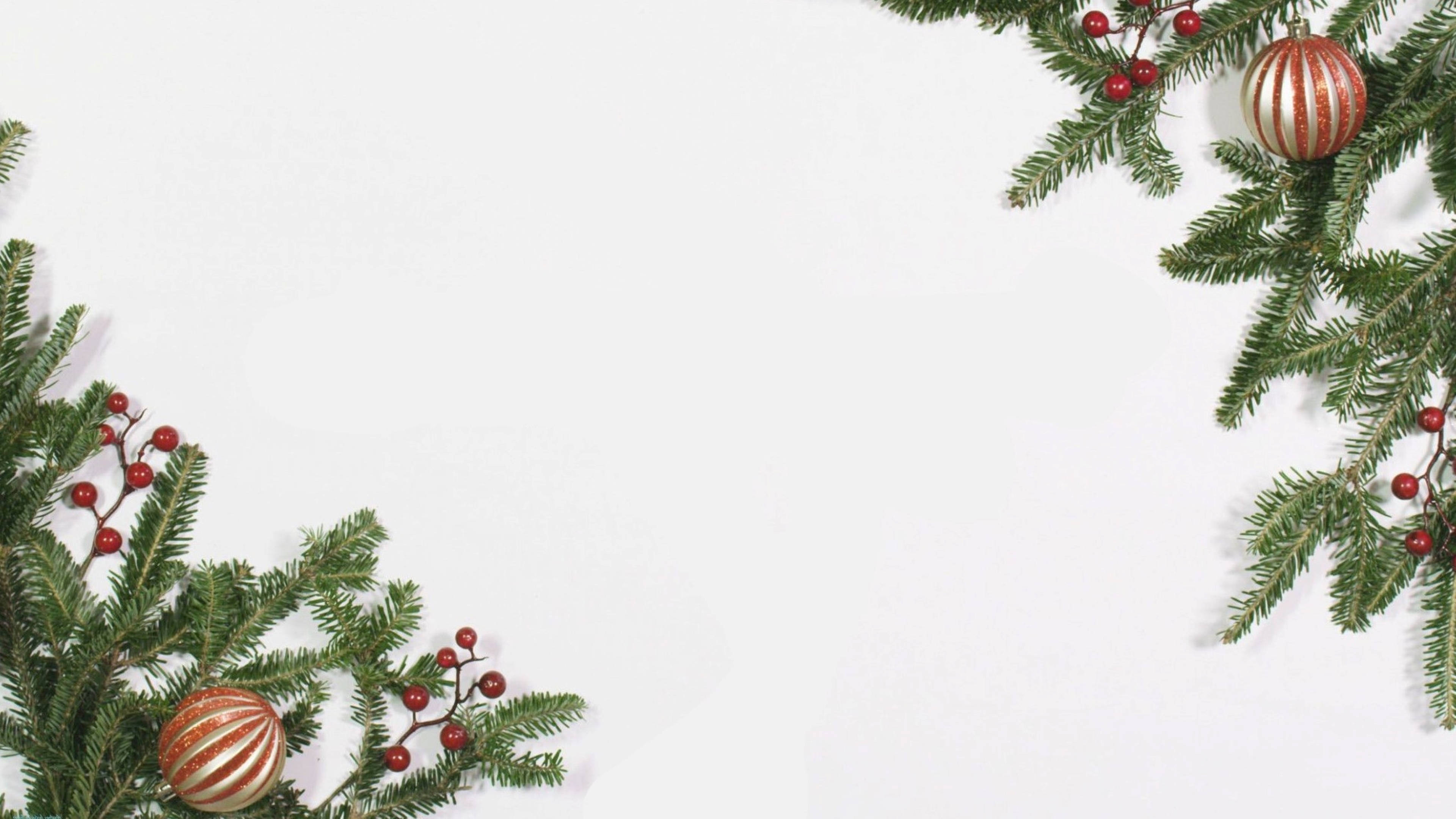 Pasko na Aesthetic Garland at Berries Wallpaper