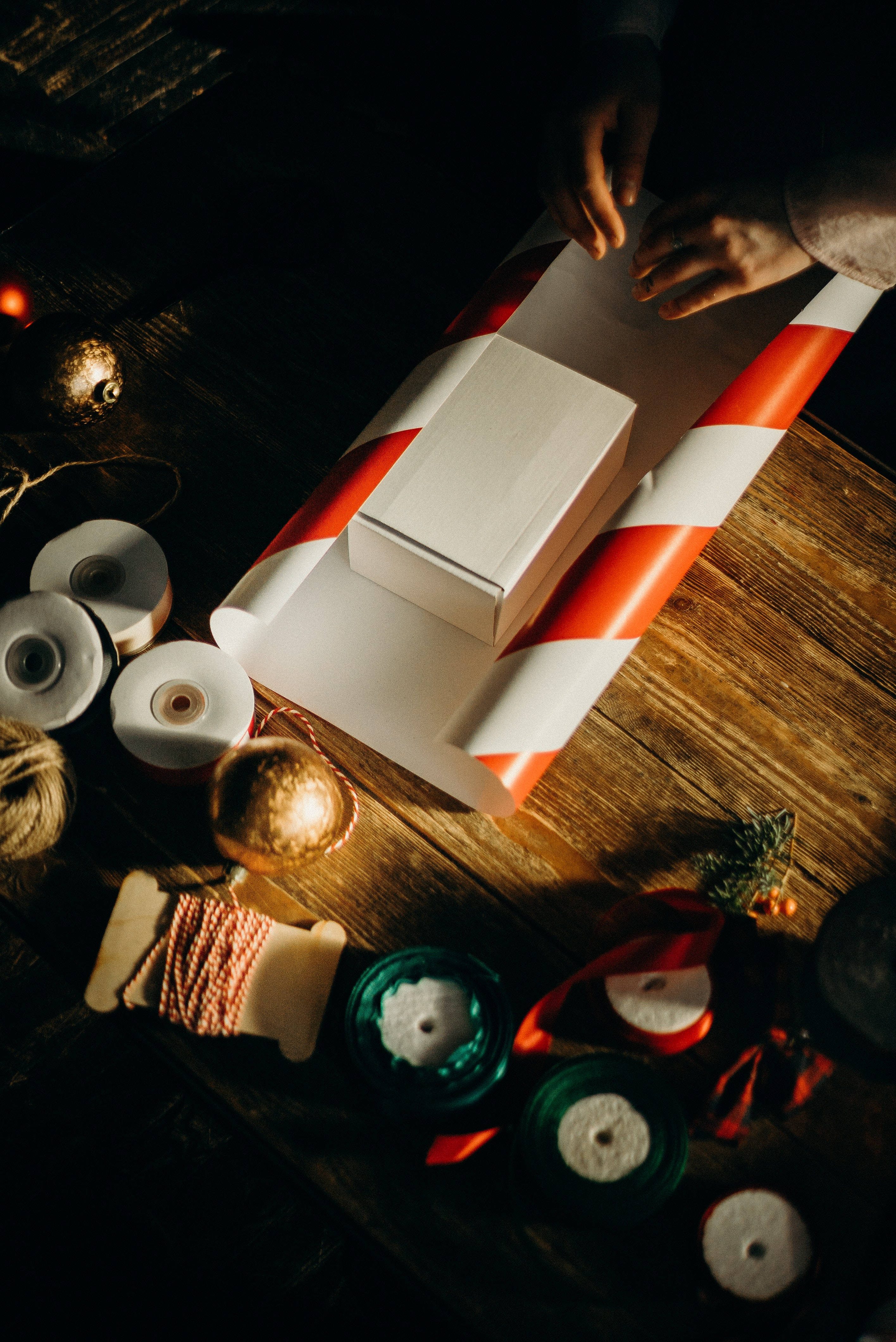 Christmas Wrapper na Mataas ang Resolusyon Wallpaper