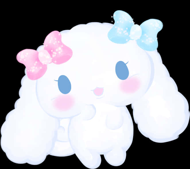 Cinnamoroll na May Dalawang Singsing Wallpaper