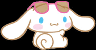 Cinnamoroll na may Sunglasses Wallpaper