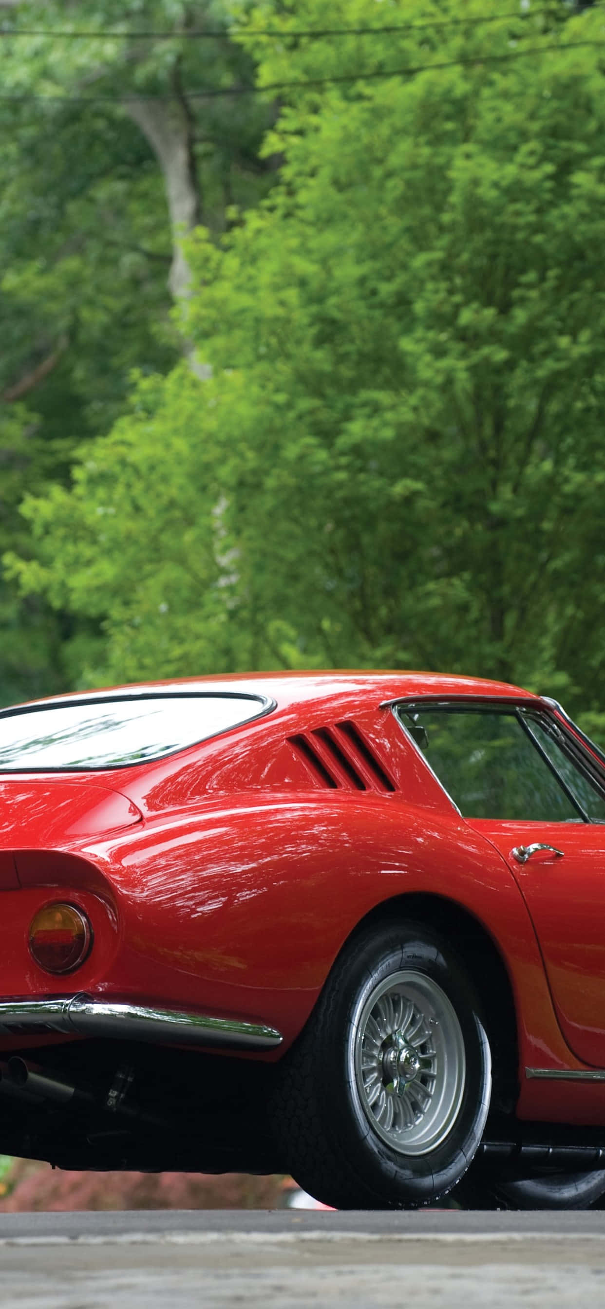 "Classic Ferrari, isang simbolo ng karangyaan, kapangyarihan, at bilis." Wallpaper