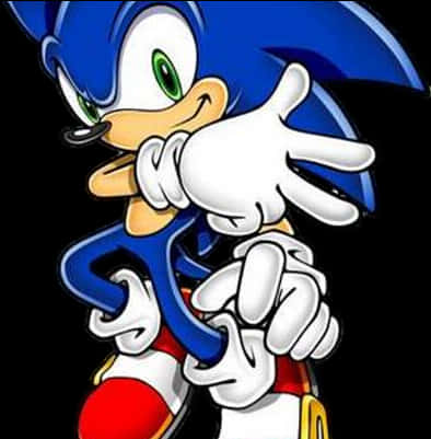 Classic Pose ni Sonic the Hedgehog Wallpaper