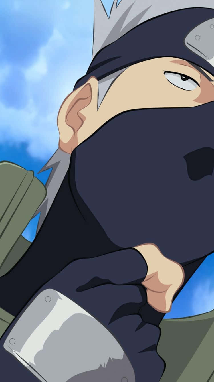 Close Up Aesthetic ni Kakashi Wallpaper