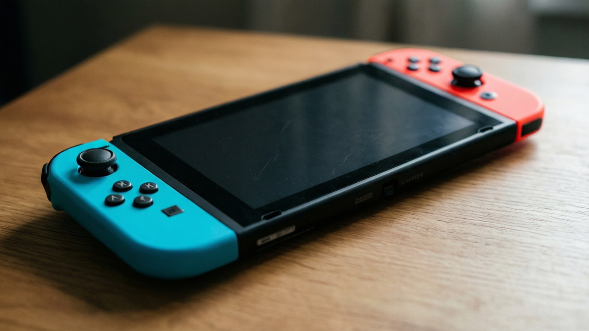 Close-Up ng Nintendo Switch Wallpaper