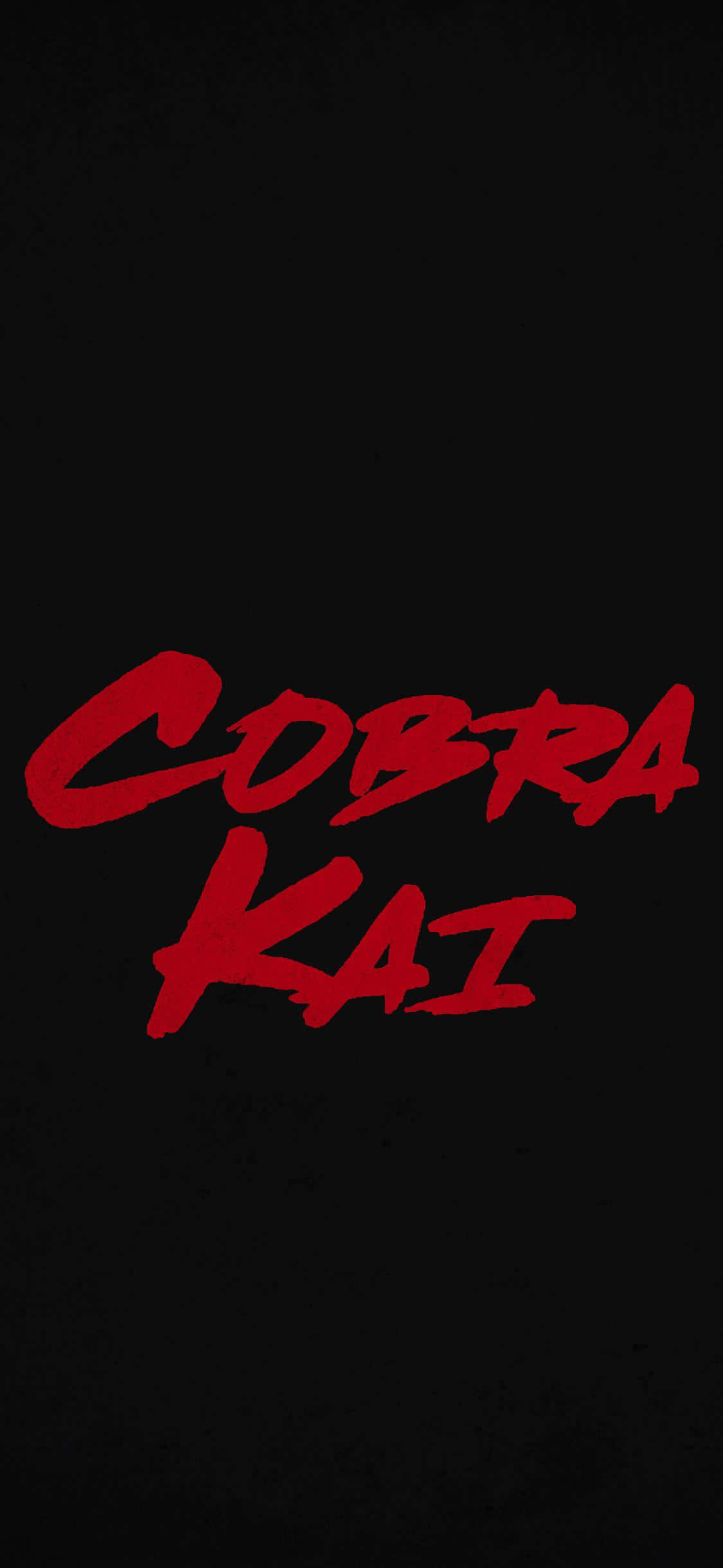Cobra Kai iPhone Xr Pamagat na Background Wallpaper